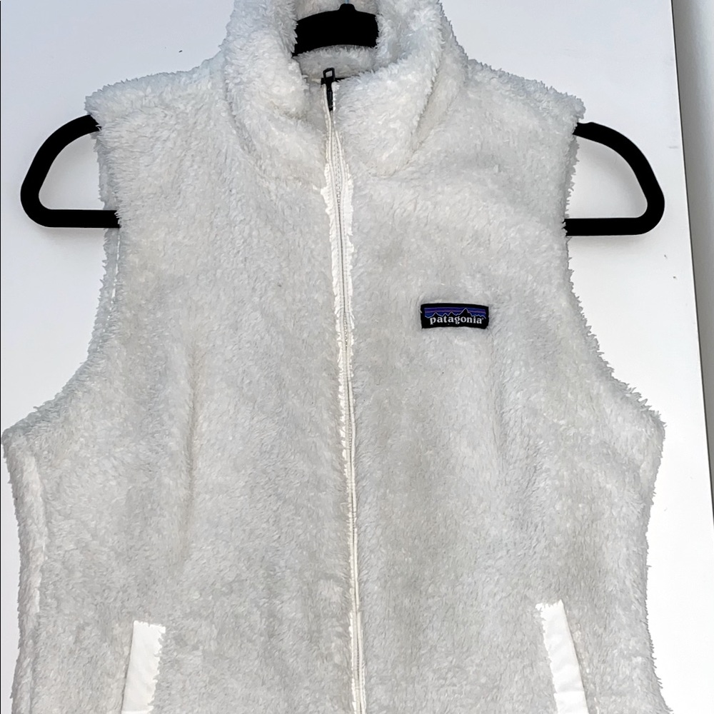 White Patagonia Vest